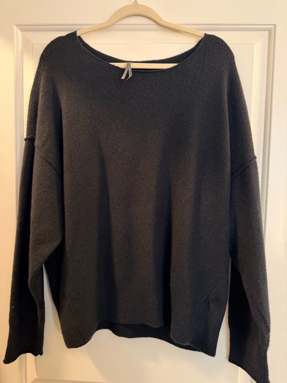 Anthropologie Haley Boat Neck Wool Blend Sweater